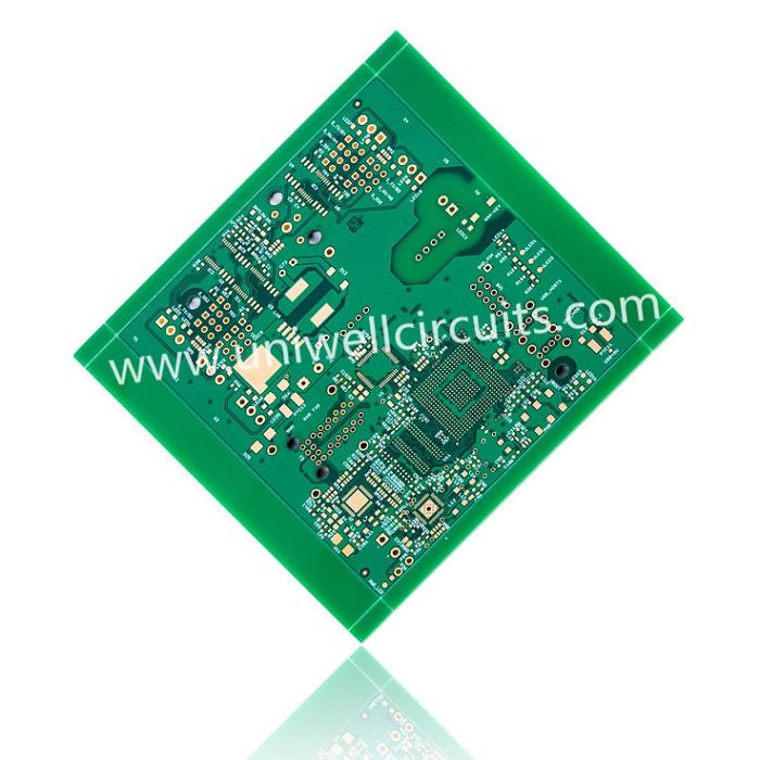 Circuit imprimé d'immersion or FR4 6L